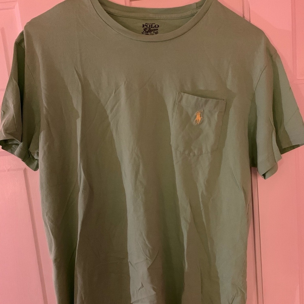 Polo by Ralph Lauren light green pocket T